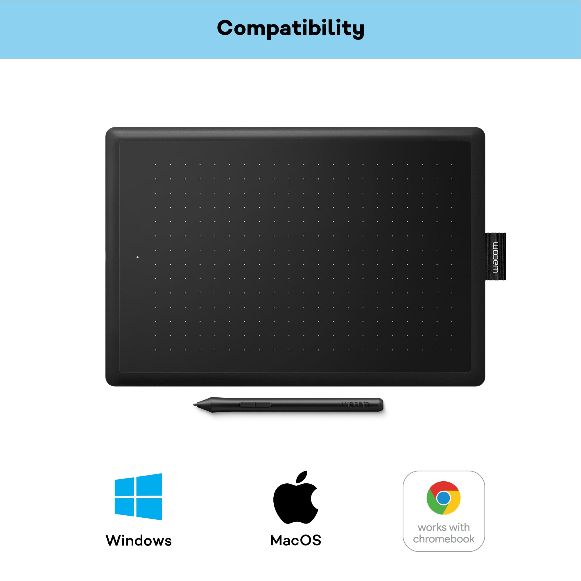 Amazon | Wacom One by Wacom CTL-672-Nミディアムクリエイティブペン
